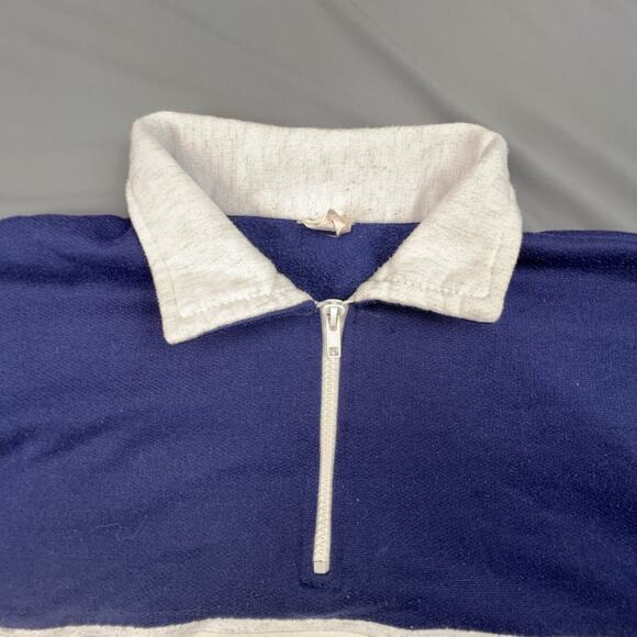 Vintage San Francisco Pullover | USA Made Half Zip Sweatshirt | 90s Y2K Style - Picture 5 of 13